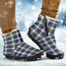 ScotsTee Shop Scottish Gordon Dress Modern Clan Tartan Cozy Winter Boots