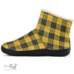 ScotsTee Shop Scottish MacLeod of Lewis Ancient Clan Tartan Cozy Winter Boots