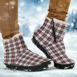 ScotsTee Shop Scottish MacDuff Dress Modern Clan Tartan Cozy Winter Boots