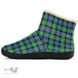 ScotsTee Shop Scottish Murray of Atholl Ancient Clan Tartan Cozy Winter Boots
