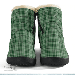 ScotsTee Shop Scottish MacDonald Lord of the Isles Hunting Clan Crest Tartan Cozy Winter Boots