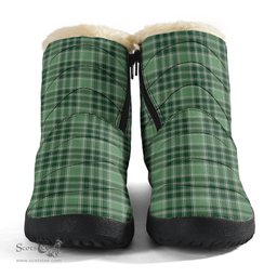 ScotsTee Shop Scottish MacDonald Lord of the Isles Hunting Clan Tartan Cozy Winter Boots