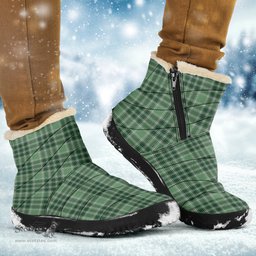 ScotsTee Shop Scottish MacDonald Lord of the Isles Hunting Clan Tartan Cozy Winter Boots
