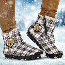 ScotsTee Shop Scottish MacPherson Dress Modern Clan Crest Tartan Cozy Winter Boots