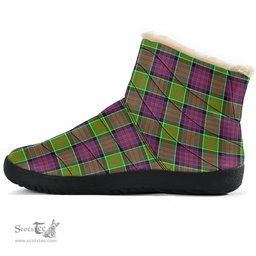 ScotsTee Shop Scottish MacDonald of Clanranald Clan Tartan Cozy Winter Boots