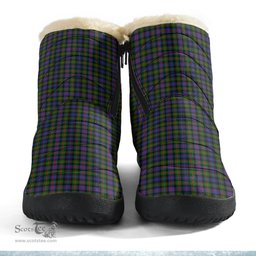 ScotsTee Shop Scottish Murray of Atholl Modern Clan Crest Tartan Cozy Winter Boots