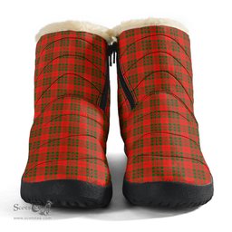 ScotsTee Shop Scottish Livingstone Modern Clan Tartan Cozy Winter Boots