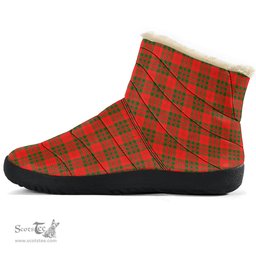 ScotsTee Shop Scottish Livingstone Modern Clan Tartan Cozy Winter Boots