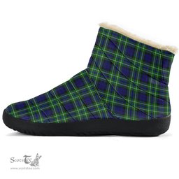 ScotsTee Shop Scottish MacNeil of Colonsay Modern Clan Tartan Cozy Winter Boots