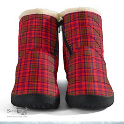 ScotsTee Shop Scottish Murray of Tulloch Modern Clan Crest Tartan Cozy Winter Boots