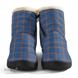 ScotsTee Shop Scottish MacLaine of Loch Buie Hunting Ancient Clan Tartan Cozy Winter Boots