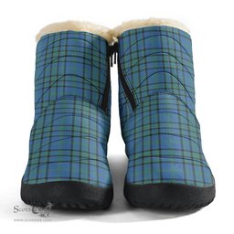 ScotsTee Shop Scottish Matheson Hunting Ancient Clan Tartan Cozy Winter Boots