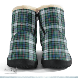 ScotsTee Shop Scottish MacKenzie Dress Ancient Clan Crest Tartan Cozy Winter Boots