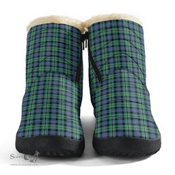 ScotsTee Shop Scottish Rose Hunting Ancient Clan Tartan Cozy Winter Boots