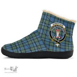 ScotsTee Shop Scottish Robertson Hunting Ancient Clan Crest Tartan Cozy Winter Boots