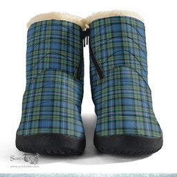 ScotsTee Shop Scottish Robertson Hunting Ancient Clan Crest Tartan Cozy Winter Boots