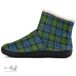 ScotsTee Shop Scottish Newlands of Lauriston Clan Tartan Cozy Winter Boots