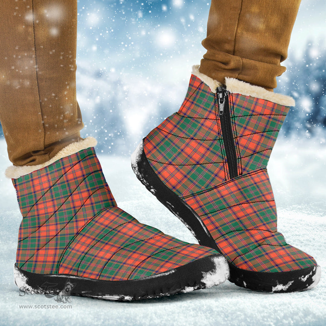 ScotsTee Shop Scottish Stewart of Appin Ancient Clan Tartan Cozy Winter Boots
