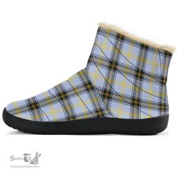 ScotsTee Shop Scottish of the Borders Clan Tartan Cozy Winter Boots