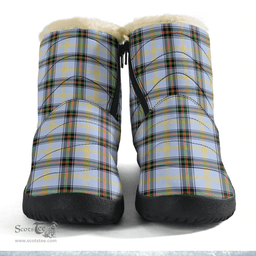 ScotsTee Shop Scottish of the Borders Clan Crest Tartan Cozy Winter Boots