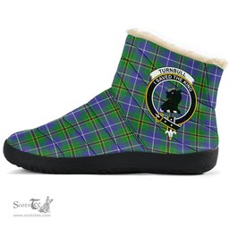 ScotsTee Shop Scottish Turnbull Hunting Clan Crest Tartan Cozy Winter Boots
