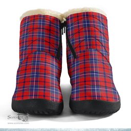 ScotsTee Shop Scottish Wishart Dress Clan Crest Tartan Cozy Winter Boots