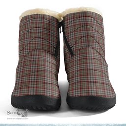 ScotsTee Shop Scottish Nicolson Hunting Weathered Clan Crest Tartan Cozy Winter Boots