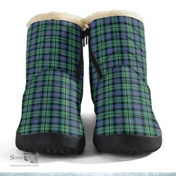 ScotsTee Shop Scottish Rose Hunting Ancient Clan Crest Tartan Cozy Winter Boots