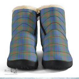 ScotsTee Shop Scottish Stewart of Appin Hunting Ancient Clan Crest Tartan Cozy Winter Boots
