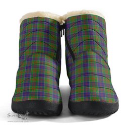 ScotsTee Shop Scottish Stewart of Appin Hunting Modern Clan Tartan Cozy Winter Boots