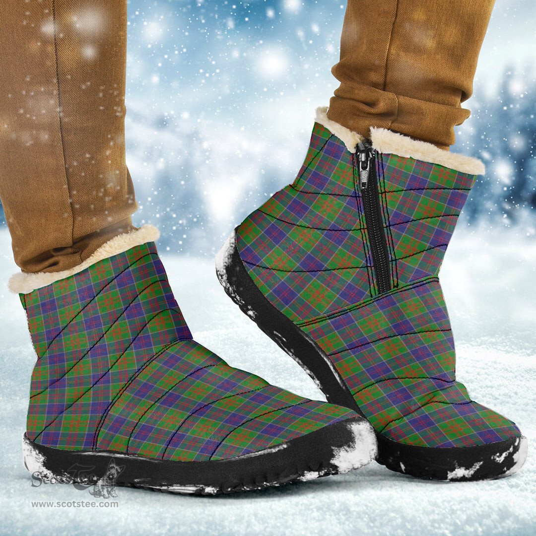 ScotsTee Shop Scottish Stewart of Appin Hunting Modern Clan Tartan Cozy Winter Boots