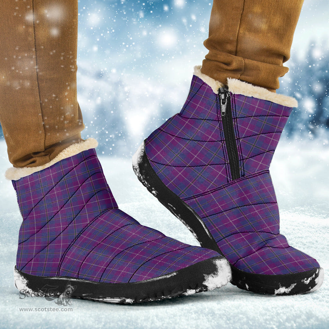ScotsTee Shop Scottish Pride of Glencoe Clan Tartan Cozy Winter Boots