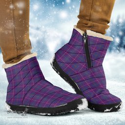ScotsTee Shop Scottish Pride of Glencoe Clan Tartan Cozy Winter Boots