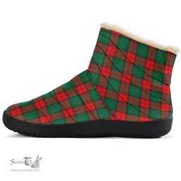 ScotsTee Shop Scottish Stewart Atholl Modern Clan Tartan Cozy Winter Boots