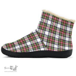 ScotsTee Shop Scottish Stewart Dress Modern Clan Tartan Cozy Winter Boots
