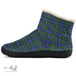 ScotsTee Shop Scottish Robertson Hunting Modern Clan Tartan Cozy Winter Boots