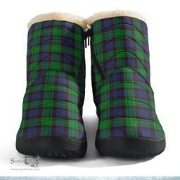 ScotsTee Shop Scottish Stewart Old Modern Clan Crest Tartan Cozy Winter Boots