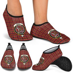ScotsTee Shop Scottish Innes Modern Clan Crest Tartan Men and Women a Slip On Barefoot Quick-Dry Beach Aqua Yoga Water Shoes