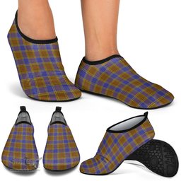 ScotsTee Shop Scottish Balfour Modern Clan Tartan Men and Women a Slip On Barefoot Quick-Dry Beach Aqua Yoga Water Shoes