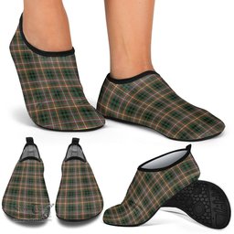ScotsTee Shop Scottish Buchanan Hunting Clan Tartan Men and Women a Slip On Barefoot Quick-Dry Beach Aqua Yoga Water Shoes