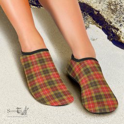 ScotsTee Shop Scottish Buchanan Old Set Weathered Clan Tartan Men and Women a Slip On Barefoot Quick-Dry Beach Aqua Yoga Water Shoes