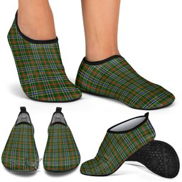 ScotsTee Shop Scottish Bisset Clan Tartan Men and Women a Slip On Barefoot Quick-Dry Beach Aqua Yoga Water Shoes