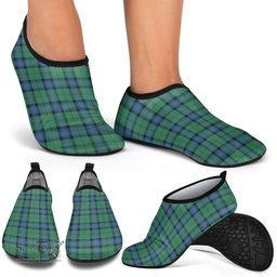 ScotsTee Shop Scottish Armstrong Ancient Clan Tartan Men and Women a Slip On Barefoot Quick-Dry Beach Aqua Yoga Water Shoes