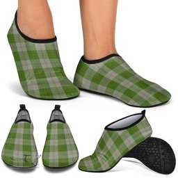 ScotsTee Shop Scottish Cunningham Dress Green Dancers Clan Tartan Men and Women a Slip On Barefoot Quick-Dry Beach Aqua Yoga Water Shoes