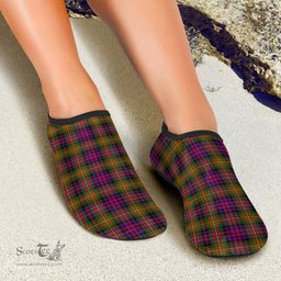ScotsTee Shop Scottish Carnegie Modern Clan Tartan Men and Women a Slip On Barefoot Quick-Dry Beach Aqua Yoga Water Shoes