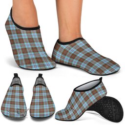 ScotsTee Shop Scottish Anderson Ancient Clan Tartan Men and Women a Slip On Barefoot Quick-Dry Beach Aqua Yoga Water Shoes