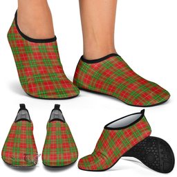 ScotsTee Shop Scottish Burnett Ancient Clan Tartan Men and Women a Slip On Barefoot Quick-Dry Beach Aqua Yoga Water Shoes