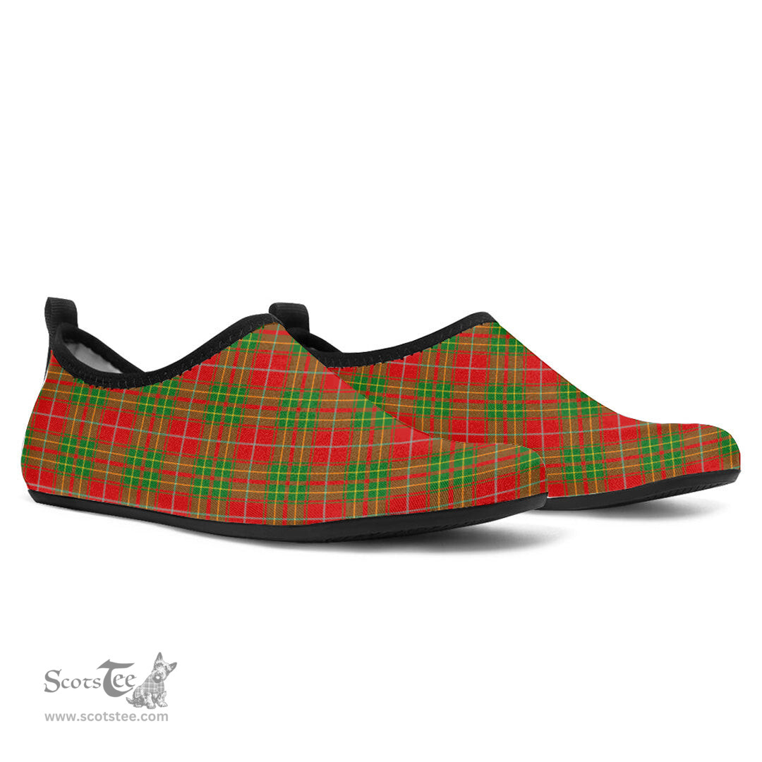 ScotsTee Shop Scottish Burnett Ancient Clan Tartan Men and Women a Slip On Barefoot Quick-Dry Beach Aqua Yoga Water Shoes