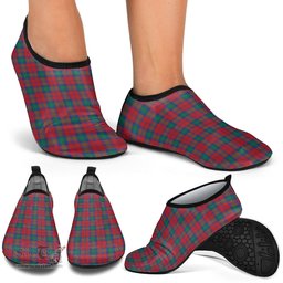 ScotsTee Shop Scottish Lindsay Modern Clan Tartan Men and Women a Slip On Barefoot Quick-Dry Beach Aqua Yoga Water Shoes
