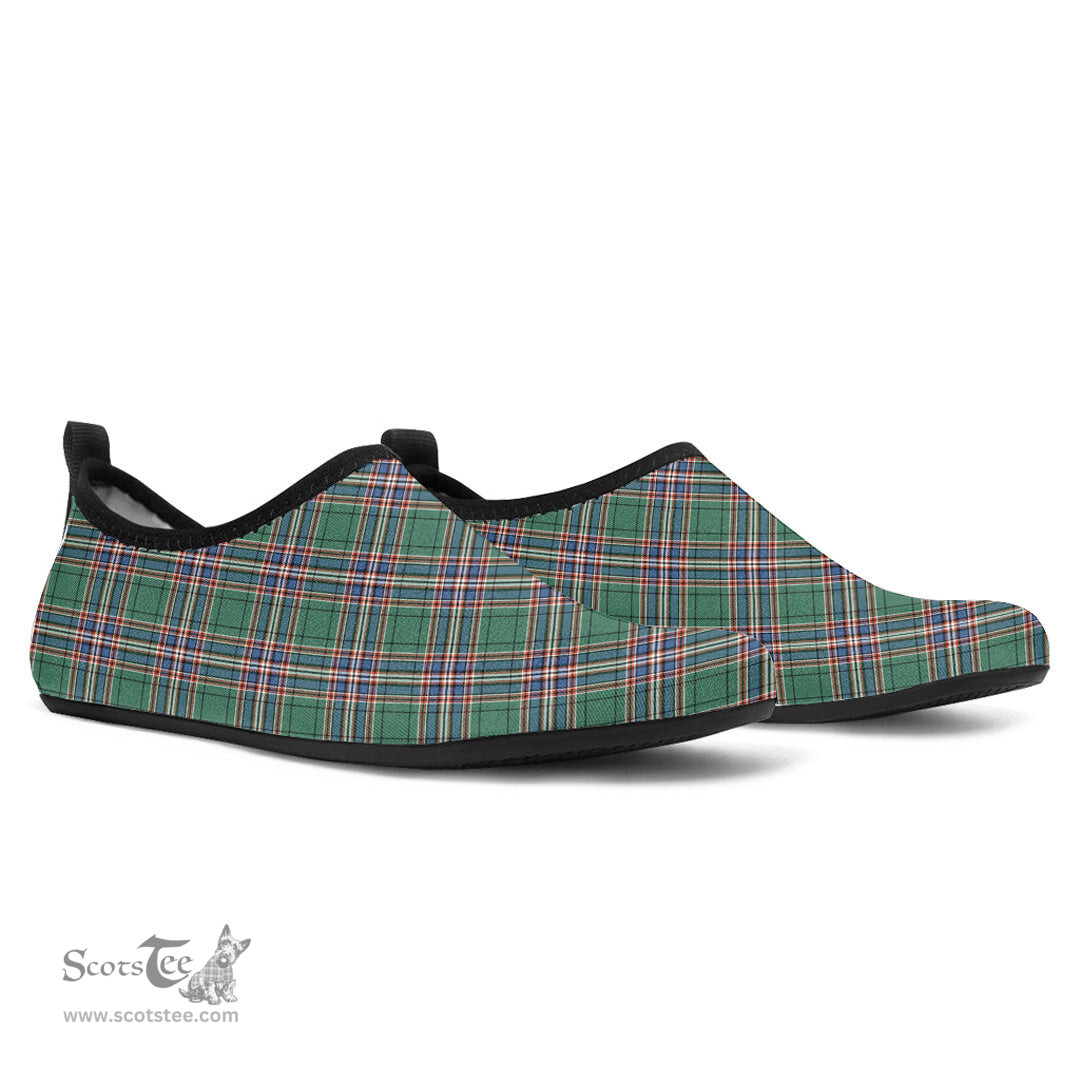 ScotsTee Shop Scottish MacFarlane Hunting Ancient Clan Tartan Men and Women a Slip On Barefoot Quick-Dry Beach Aqua Yoga Water Shoes